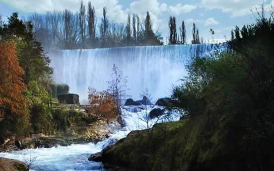 Cabanas Rucalhue Salto Del Laja Cabrero エクステリア 写真