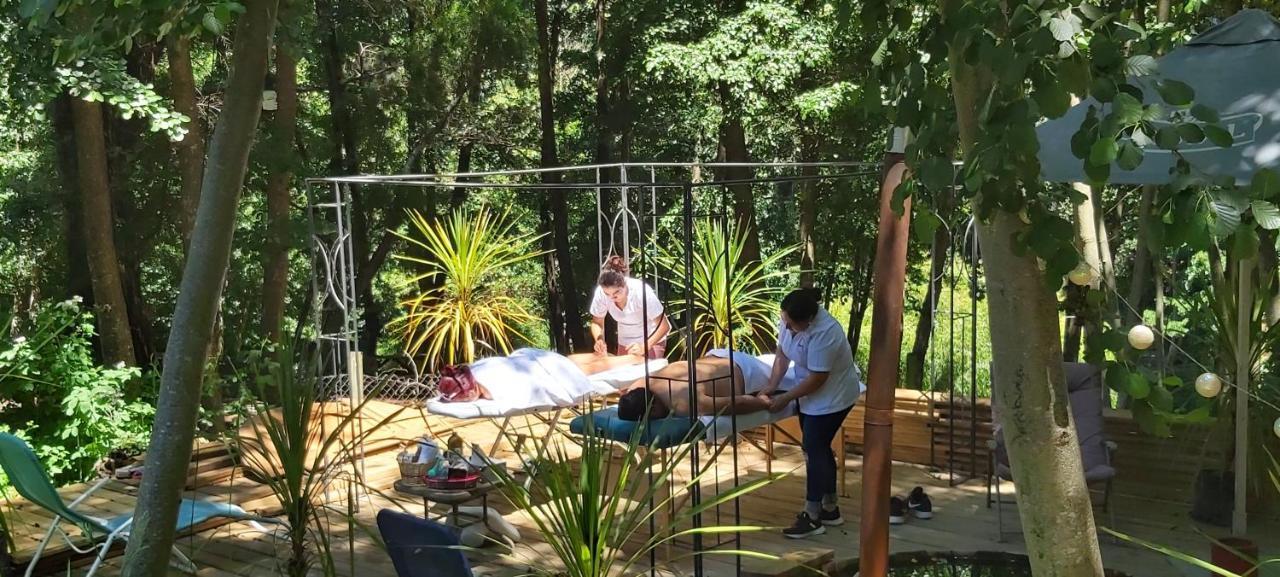 Cabanas Rucalhue Salto Del Laja Cabrero エクステリア 写真